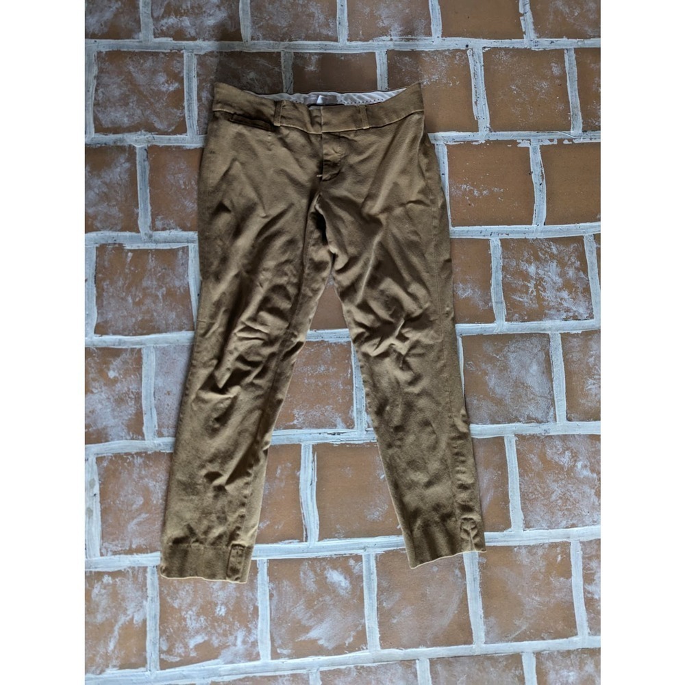 Banana Republic Sloan Fit Tan Trouser ankle pants